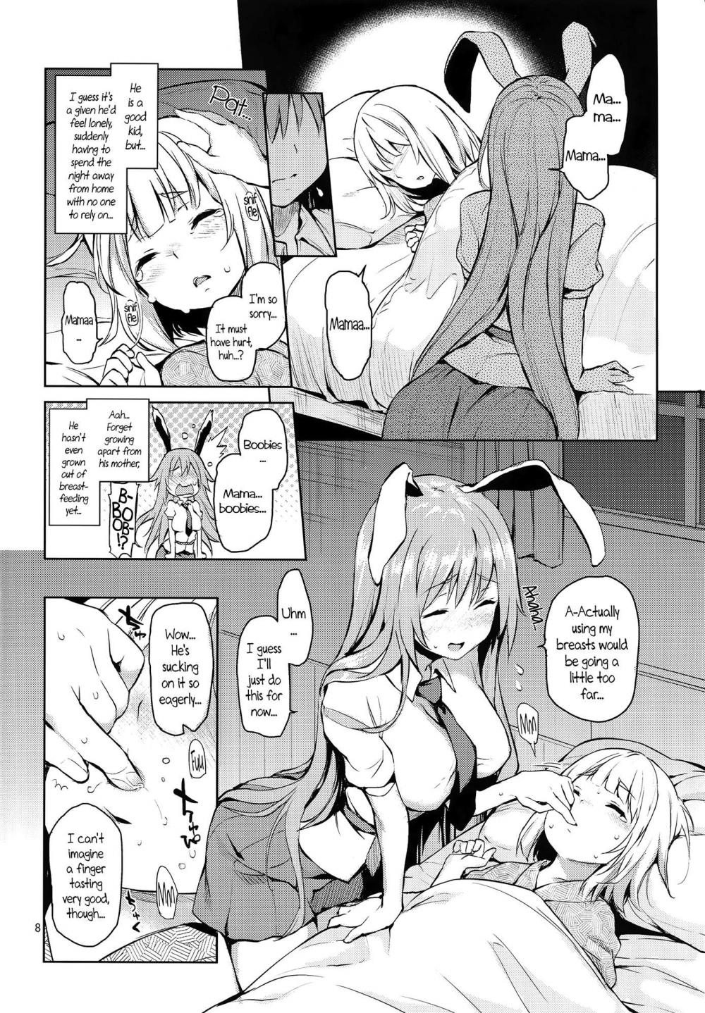 Hentai Manga Comic-Let Me Suck On Them, Udonge-Mama!-Read-6